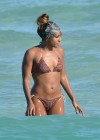 Alexandra Burke, looking amazing wearing a bikini in at the beach in Miami - 3/Jan/13